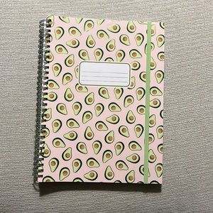 Avocado lined notebook